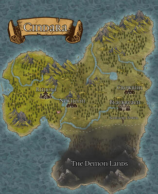 Cindara World Map